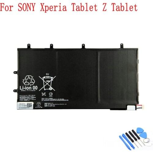 100% NEW Original LIS3096ERPC 6000mAh Battery for Sony Xperia Tablet Z Tablet 1ICP3/65/100-3 Tablet Battery