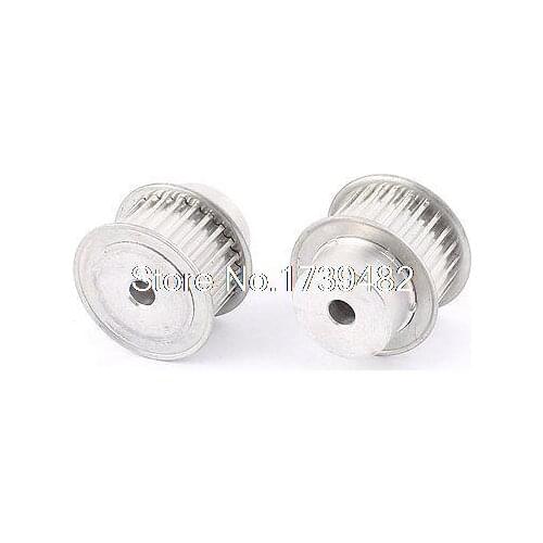 2Pcs 5M 25T 5mm Pitch 8mm Bore Motor Drive Synchronous Timing Belt Pulley