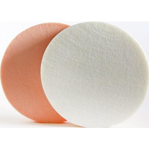 2PCS Cosmetic Puff Sponge Soft Make Up Face Foundation Round Sponges Wet And Dry Powder Puff Cosmetics Tools