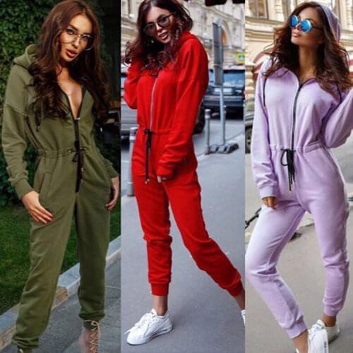 2021 New Style Women Autumn Jumpsuit Tracksuit Long Sleeve Hoodies Pants Set Loungewear Sport Suit Plus Size S-XL