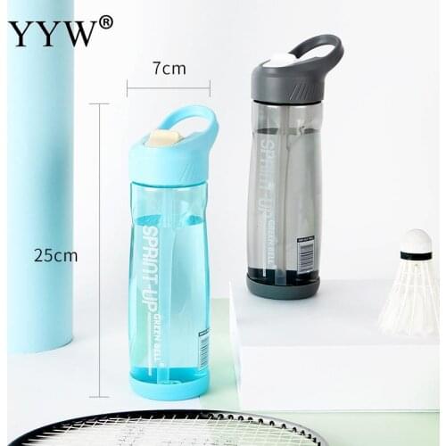 700ml Sports Water Bottle Outdoor Portable Drink Water Bottle Leakproof Plastic Bottles Botella De Agua Drinkware Accessories