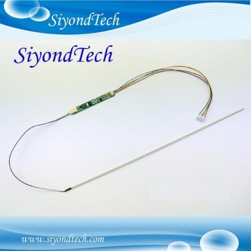Free Shipping!!10Sets/Lot 19"Wide 417MM Adjustable Brightness LED Backlight Strip Kit,Update Laptop LCD CCFL to LED Screen