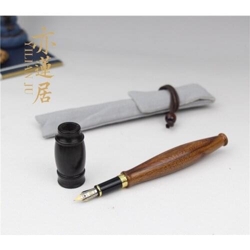 Free shipping Hermit 8802 Chinese wind wood making pen classic shape collection