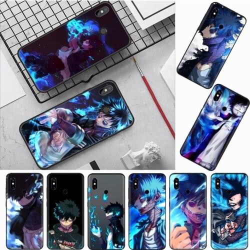 My Hero Academia dabi Phone Case For Xiaomi Redmi mi note max 3 5 6 8 9 10 t S SE lite pro Soft Silicone Shell Cover Funda