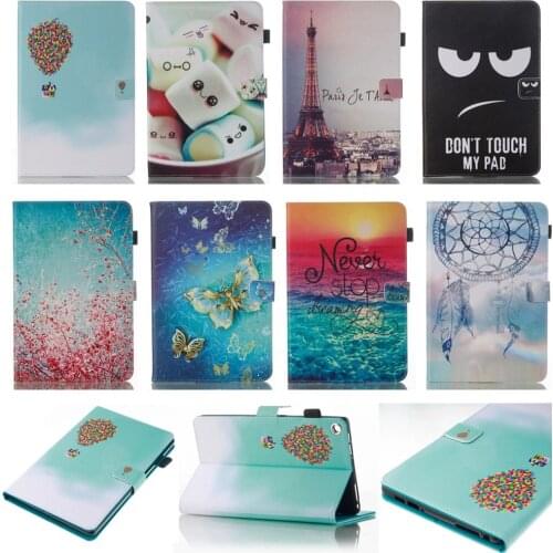 For Amazon Kindle Fire HD 8" 8inch Tablet Case Eiffel Tower balloo PU Leather Flip Cover Case for Fire HD 8 6th Generation 2016