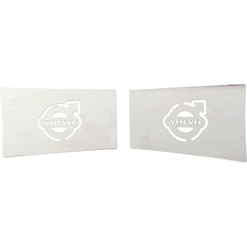 VOLVO FH4 Inside of Stair Chrome 2 pcs. Stainless Steel