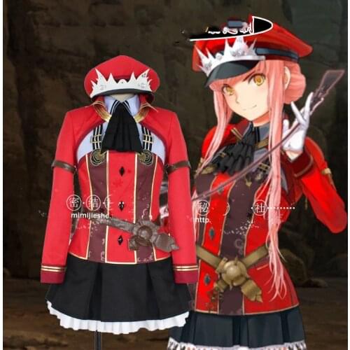 Fate/Grand Order Rider Queen Medb costume maid Cosplay Costume full set outfit halloween costumes for women men adult