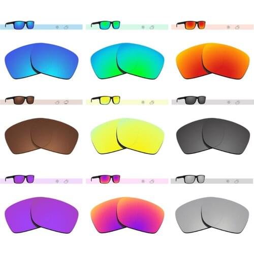Glintbay Polarized Replacement Sunglasses Lenses for Oakley Two Face-Multiple Options