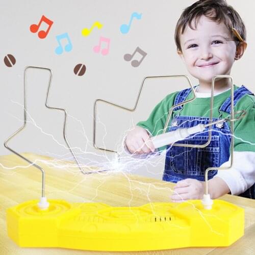 New Kids Collision Electric Shock Toy Electric Touch Maze Game Party Funny Game For Kids Adults Children Study Supplies Toys