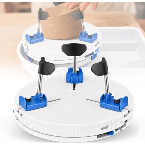 Pottery Wheel Clip Tool No Need To Find A Center Crafts Abs Potters Ceramic Clay Polymer Scraping Modelling Repair Tools