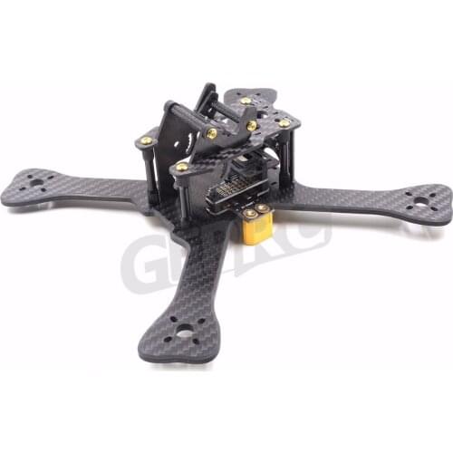 GEPRC GEP-TX 5 4" 5" 6" Chimp 180 210 230 Carbon Fiber X Quadcopter Frame with 4mm Arm For FPV QAV-X CHARPU QAV-R QAV