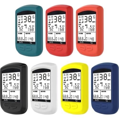 Multi-color Silicone Skin Case Cover For iGPSPORT IGS10 Bike Cycling Computer HX6A