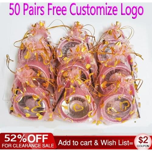 False Lashes 50 Pairs Dramatic Mink Eyelashes Bulk Natural Long Full Strip Luxury Eyelashes Make Up Beauty Long 3D Mink Lashes