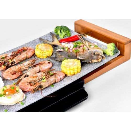 Barbecue oven household electric barbecue machine Korean smokeless baking pan ceramic indoor non-stick pot teppanyaki