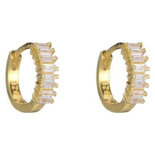 REETI 925 Sterling Silver Earrings zircon Geometric Drop Earrings For Women Gift earings fashion jewelry