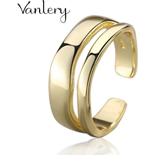 Luxury Brand Creative Style Boho Layer Chains Rings For Women Adjustable Ring Charm Jewelry Wholesale 2021