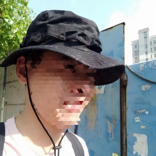 SMTP YJ9 American army black tabby camouflage Benny hat Fishermans hat German benny hat British benny hat sunshade hat