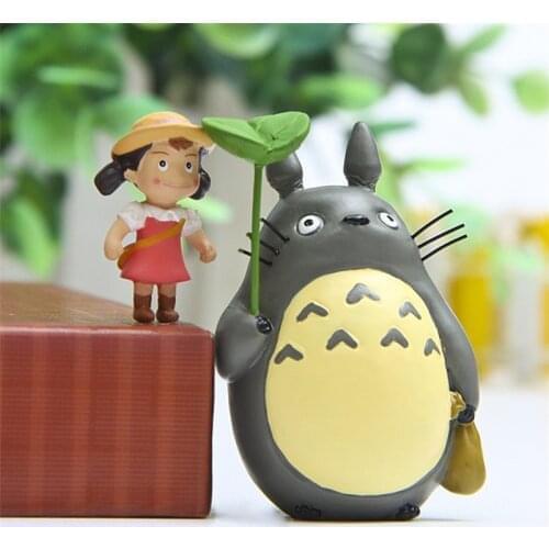 Totoro Girl Miniature Fairy Garden Home Houses Decoration Mini Craft Micro Landscaping Decor DIY Accessories