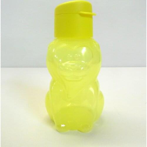 TUPPERWARE Child EcoEasy 350 ml yellow lion beverage bottle, ecological bottle, ecological bottle