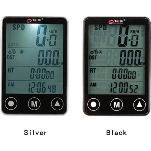 Bike Odometer Wireless In Bicycle Computer Wireless Wired Waterproof with LCD Display Odometer Speedometer LED Backlight
