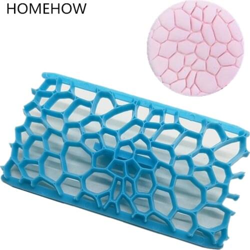 1PC/Lot Newest Cobble Stone Shape Cookie Stamps Pebble Shingle Pattern DIY Kitchen Accessories Biscuit Cookie Pressing Tool