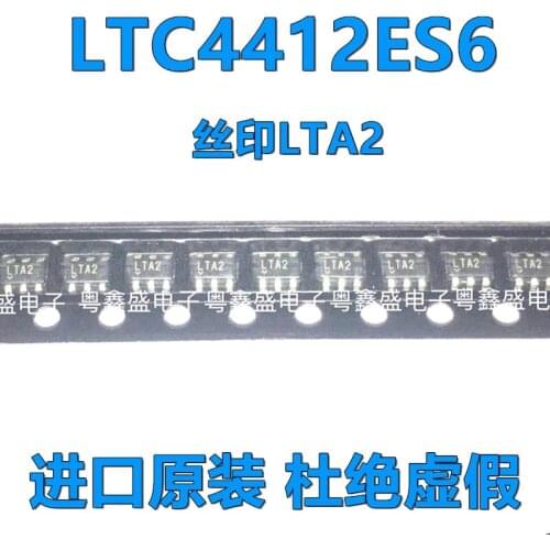 100% New&original LTC4412ES6 SOT23-6 Marking:LTA2 LTC4412 In Stock