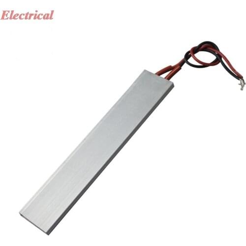 1pc220V 80C 100C 120C 150C Constant Temperature PTC Ceramic Heating Sheet Electric Heater Heating Plate 150*30 Aluminum Shell