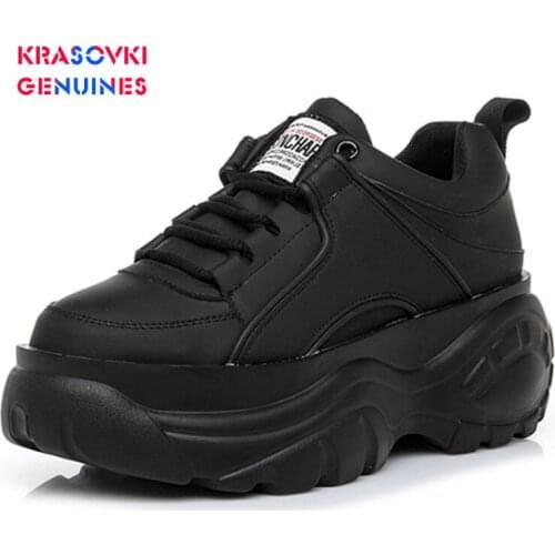 2020 spring solid women shoes thick sole flat platform casual shoes new fashion sneakers flat shoes women