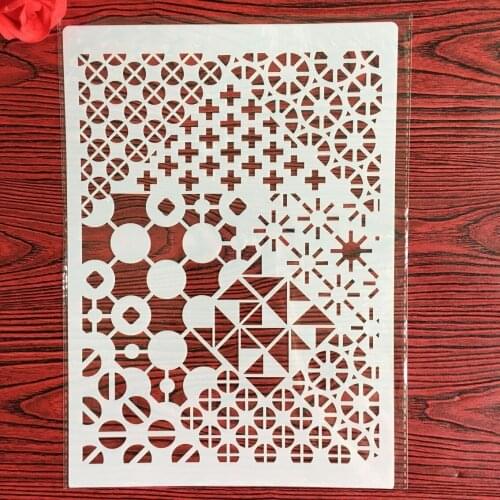 A4 29 *21cm DIY Stencils Wall Painting Scrapbook Coloring Embossing Album Decorative Paper Card Template,wall cake stencil