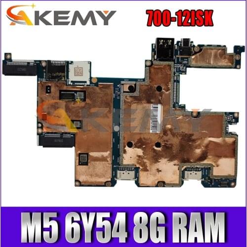 Akemy CMX40 NM-A641 100% Test Work For Lenovo MIIX 700 MIIX 700-12ISK Laptop Motherboard MB L 80QL WIN CPU M5 6Y54 8G RAM WIFI