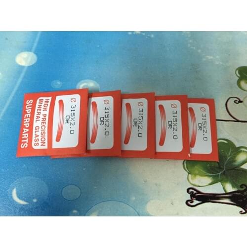 Free Shipping 20pcs 2mm Thick Double Domed Watch Glass Crystal Extra White Grade Mineral Glass