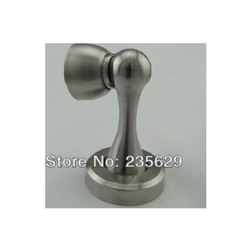 Free Shipping,High suction Door Stopper Wall mounted, stainless steel strong magnetic door stopper,Door Holders For Sale