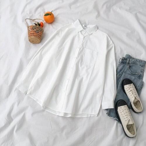 Cheap wholesale 2021 spring autumn new fashion casual ladies work women Blouse woman overshirt female OL button up shirt Vy8140