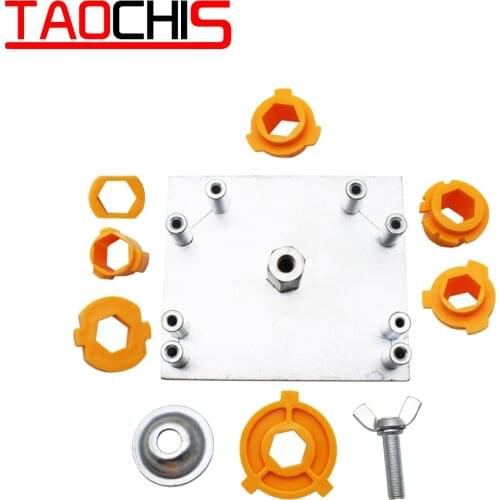 Taochis Head lamp position Plate modify tool Mode H1 H4 H7 H11 9005 9006 D2R For Q5 Hella Projector lens Head Light modification