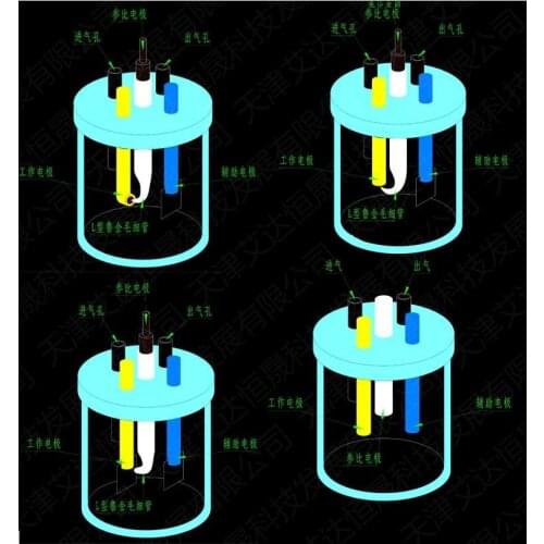 Sealed Electrolytic Cell C001 Sealed System Suitable for Multi-electrode System Sealing