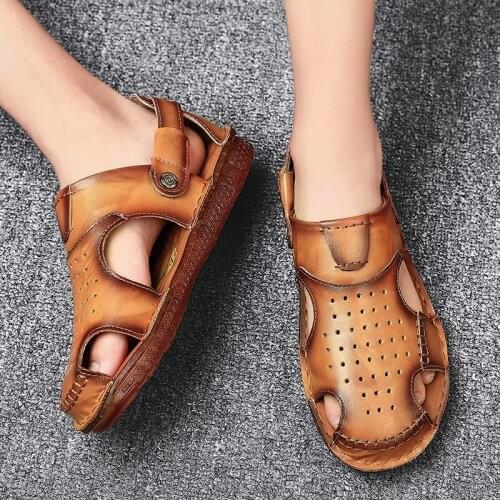 Casual Leather Shoes Men Zapatos Cuero Mens Breathable Mesh Shoes Summer Sneakers Zapatillas Transpirables Men