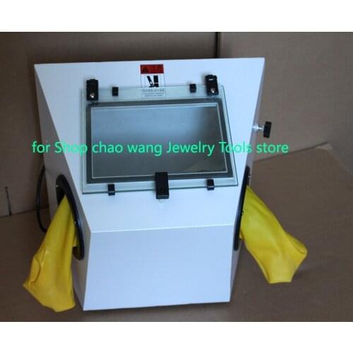 Small Fine Universal Abrasive Sandblaster for Jewelry Tools 41x 36x30cm