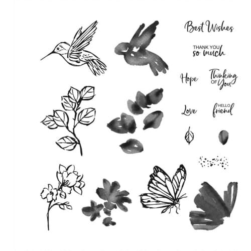 Bird Metal Cutting Dies and Stamps Stencils for DIY Scrapbooking Decorative Embossing DIY Paper Cards