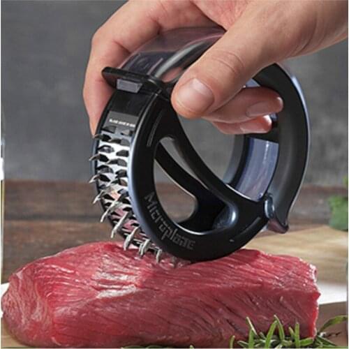 New Meat Tenderizer Pounder Steak Pork Loose Meat Needle Professional Stainless Steel Kitchen Tenderizer Tools Meat Hammer