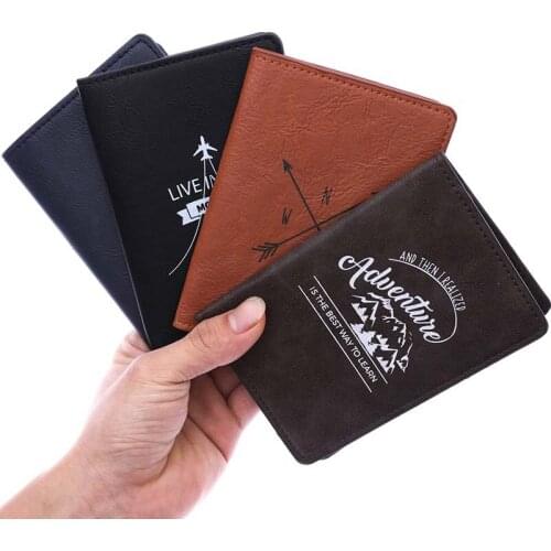 Passport Cover Card Case Women Men Travel Credit Card Holder Travel ID&Document Passport Holder Dropshipping