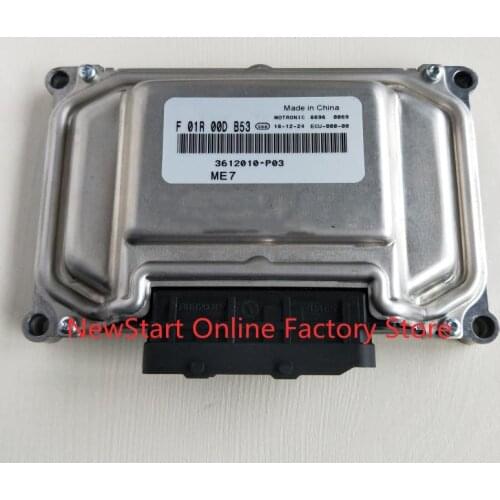NEW Engine Computer Board ECU Electronic Control Unit F01R00DB53 F01RB0DB53 3612010-P03 for Zotye