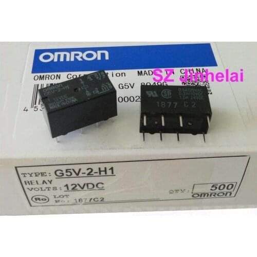 OMRON G5V-2-H1 24VDC 12VDC 5VDC Authentic original Signal relay DC24V DC12V DC5V