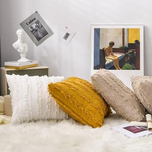 Cotton And Linen Pillow Sofa Sitting Back Pillows Decorative Home For Living Room For Chair Reading Seat Cushion Pillows