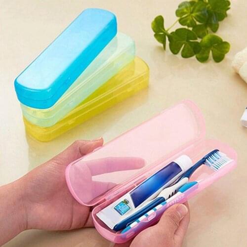 Portable Travel Camping Toothbrush Storage Box Protective Cover Case Hiking Camping Toothbrush Case Protect Case