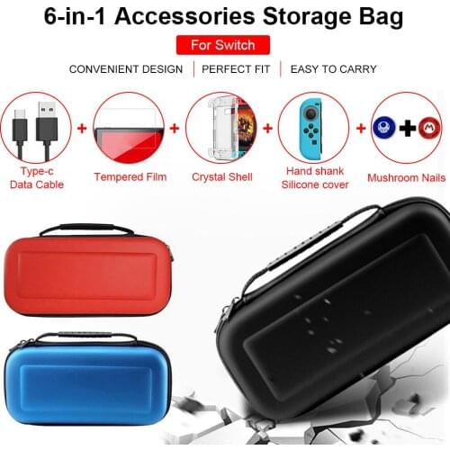 Nintendoswitch Portable Hand Storage Bag Nintendos Nintend Switch Console EVA Carry Case Cover For Nintendo_switch Accessories