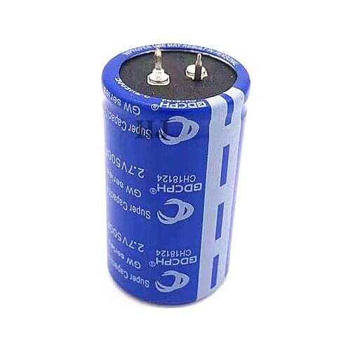 1pcs/lot 2.7V500F GDCPH Super Farad Capacitor 2.7V500F 35*60 Automotive Capacitor 2.5V500F