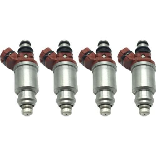 4pcs Fuel Injectors For Toyota 7A-FE Celica Corolla Geo Prizm 1.8L OEM 23250-16160 2325016160 23209-16160