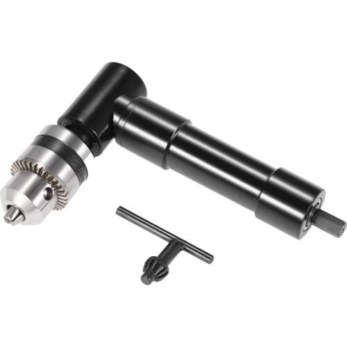 High Quality Cordless Right Angle Drill Attachment Adapter With 3/8" Keyed Chuck 8mm Hex Shank Power Tool Accessories