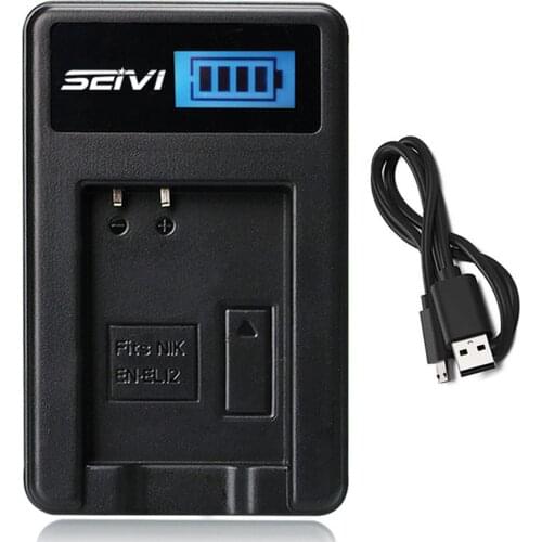 Battery Charger For Nikon Coolpix A900 A1000 B600 W300 P300 P310 P330 P340 Digital Camera