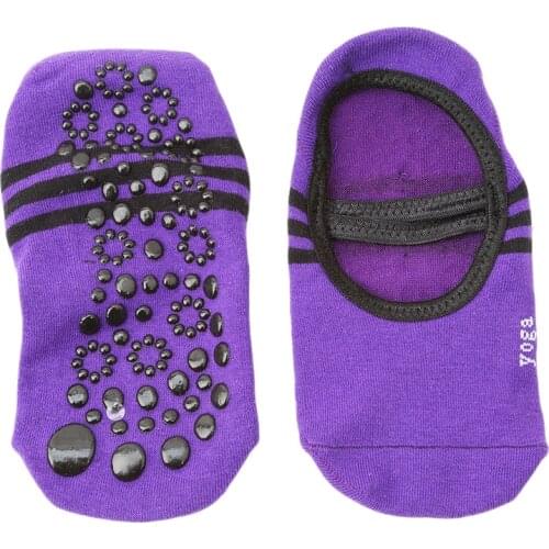 Women Anti Slip Bandage Cotton Sports Yoga Socks Ladies Ventilation Pilates Ballet Socks Dance Sock Slippers